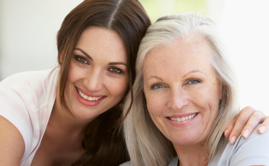 Mutter & Tochter Make-up Beratung
